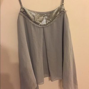 Grey Sparkle Swing Tank
